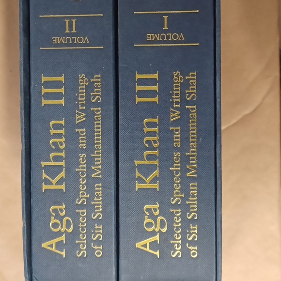 Vintage book 2 set book Aga Khan III Volume I , volume II - Picture 2 of 7